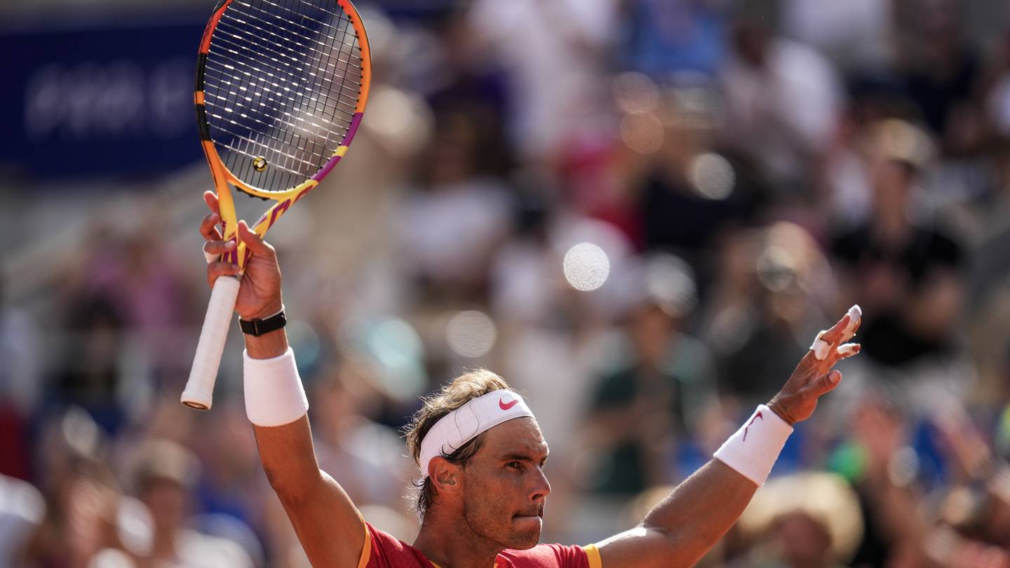 Rafael Nadal wins in Olympic singles and will play rival Novak Djokovic next