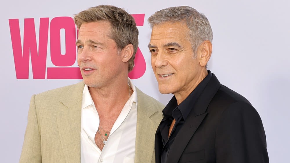 George Clooney and Brad Pitt ‘Feeling Hopeful’ About 2024 Presidential Election: ‘Momentum Is a Big Deal’