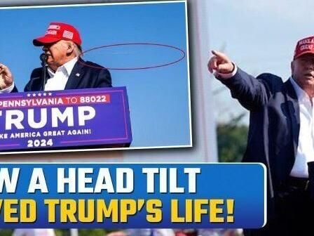 Trump’s Last-Minute Head Tilt Saved His Life| Chilling Photo, Slow-Motion Videos Of Bullet Go Viral