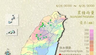 鋒面襲台水庫解渴沒？ 氣象署官網一鍵可查