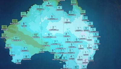 Temperatures to plunge as polar blast continues in Australia