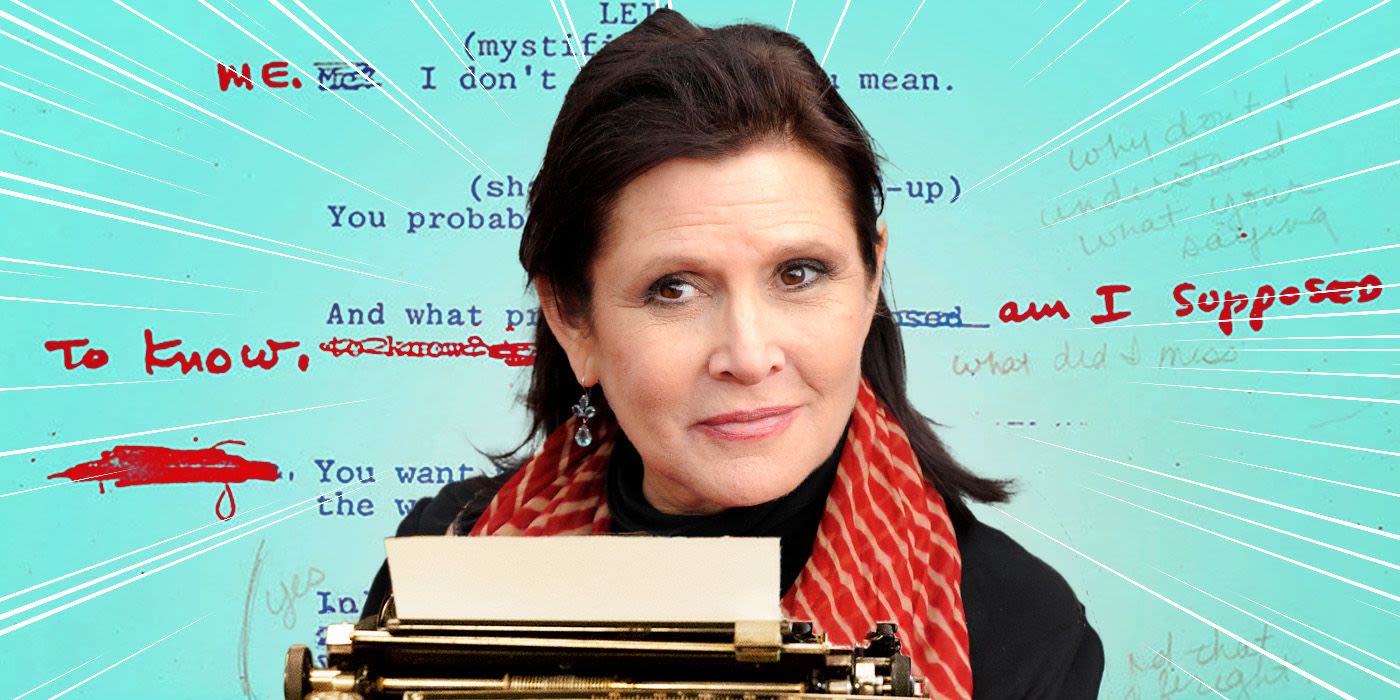 After Star Wars, Carrie Fisher Became Hollywood’s Go-To Script Queen