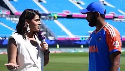 "What's For Dinner?":Jasprit Bumrah-Sanjana Ganesan's On-Camera 'Husband-Wife' Moment Is Viral | Cricket News