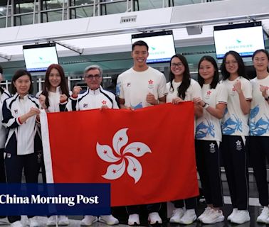 Haughey, Cheung named Hong Kong’s Olympic flag-bearers as city’s athletes depart