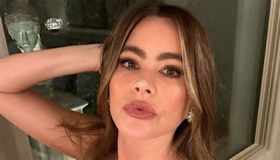 Sofía Vergara presume a su “amore” que la acompaña, mientras se recupera de una cirugía