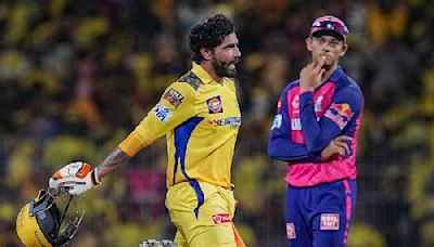 Chennai Super Kings hang on with a clinical five wicket victory over Rajasthan Royals