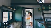 I converted shop into tiny home - I pay $367 a month & it comes with hot tub