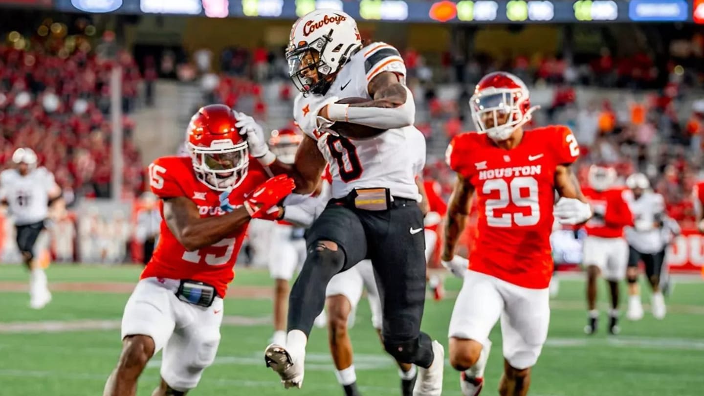 Ollie Gordon reacts after arrest: Oklahoma State RB apologizes