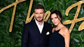 David and Victoria Beckham recreate purple wedding look to celebrate anniversary