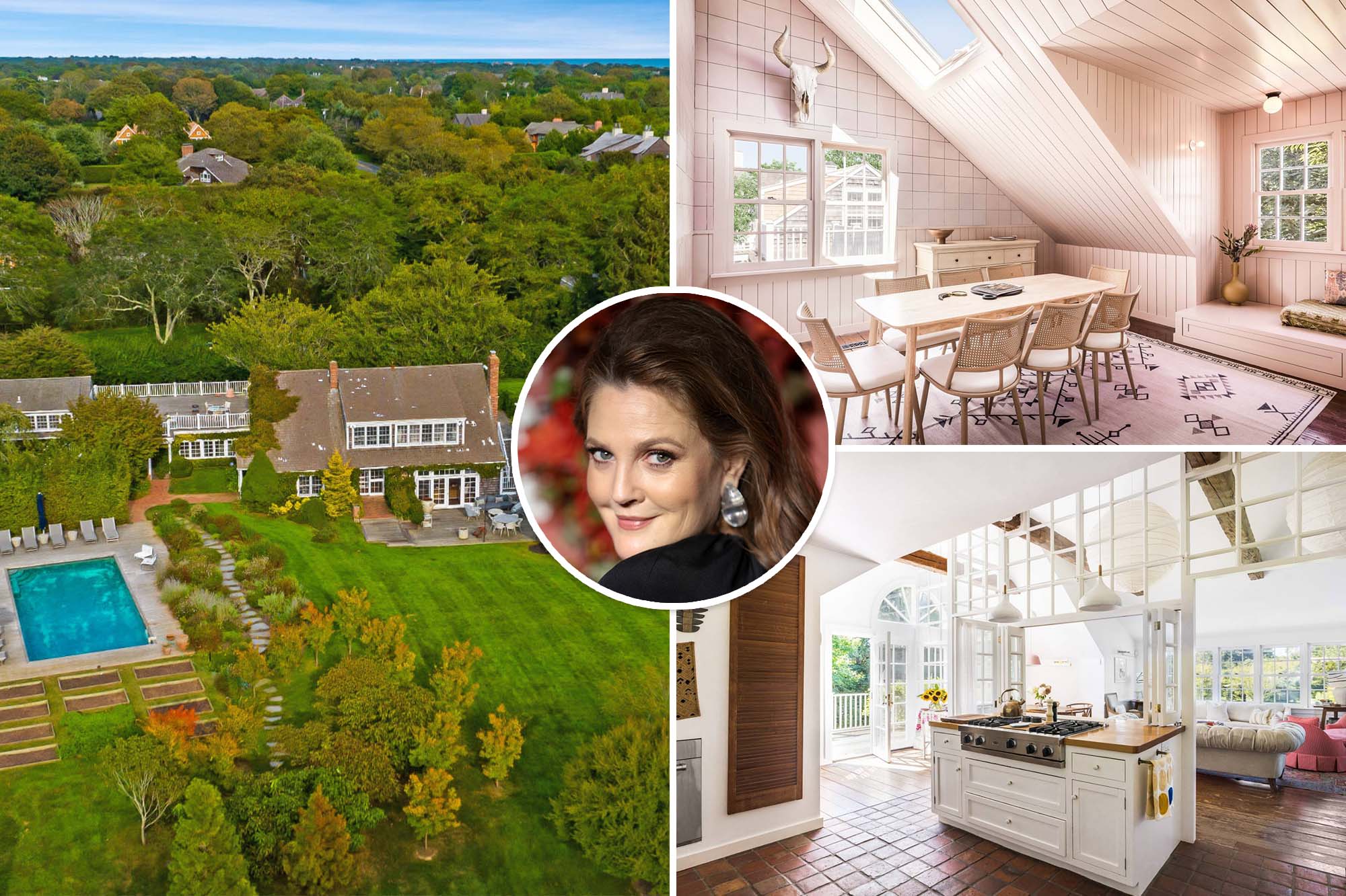 It didn’t take long for Drew Barrymore to find a buyer for her gorgeous Hamptons home