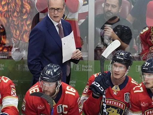 Panthers’ coach Paul Maurice, a hockey lifer, finally has a Stanley Cup