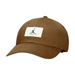Nike 帽子 Jordan Club 男女款 棕 白 棒球帽 可調式 大LOGO 喬丹 飛人 FD5181-281