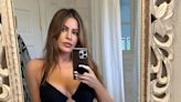 Sofia Vergara, 50, Looks Ageless in Tiny Black Bikini on Holiday Vacation With Husband Joe Manganiello