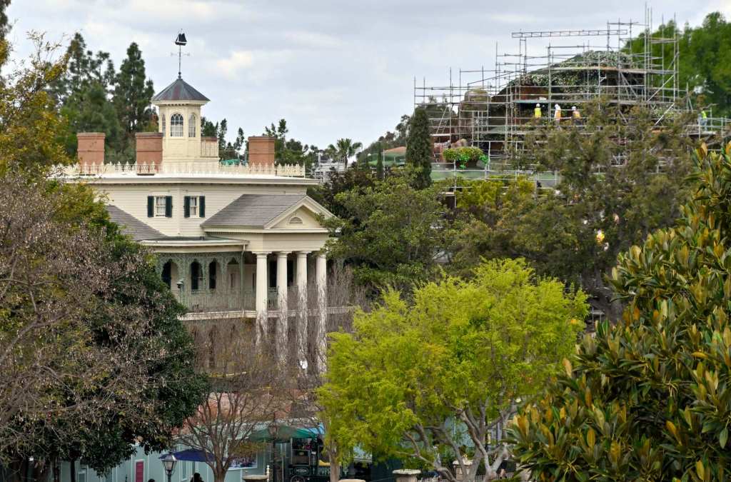 Haunted Mansion construction won’t be done when Disneyland ride reopens