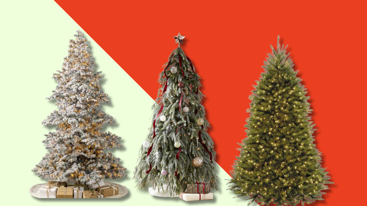 We’re Totally Ditching Real Spruces in 2024 with These 15 Stunning Faux Christmas Trees