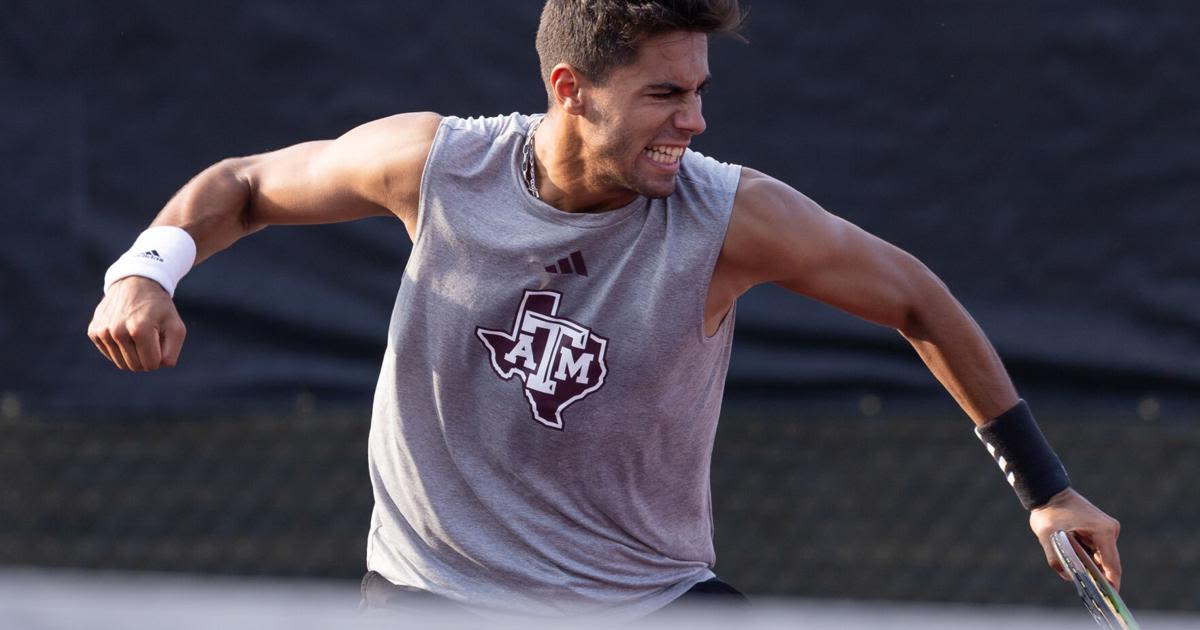 A&M men's tennis opens NCAA play with 4-0 blitzing of Rice