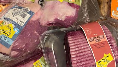 'Too good to be true', say people as a shopper shows off 10p haul with meat