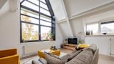 This Dutch Apartment Is Stunning Thanks to Huge Windows and Tall Ceilings