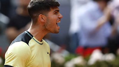 Carlos Alcaraz - Seyboth Wild, Mutua Madrid Open: horario y dónde ver por TV el partido de tenis