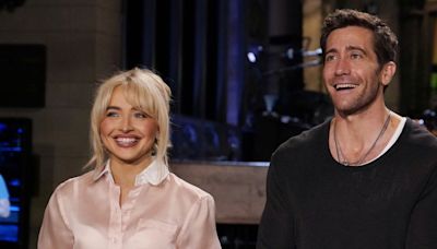 Sabrina Carpenter and Jake Gyllenhaal Had a Cute, Supportive Moment at the End of 'Saturday Night Live'