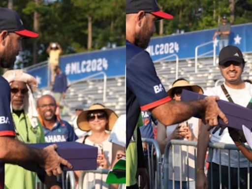 Watch: Glenn Maxwell Gifts His Player-of-the-Match Award to a Fan During Major League Cricket - News18