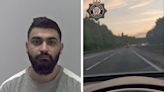 Watch: Moment child rapist reached 111mph on M54 to abuse teenage girl in Telford