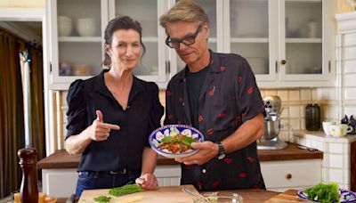 Harry Hamlin's Niece Renee Guilbault Dishes on Their Cooking Show & Celeb Dinner Parties