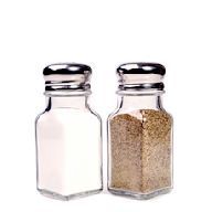 Salt and pepper shakers