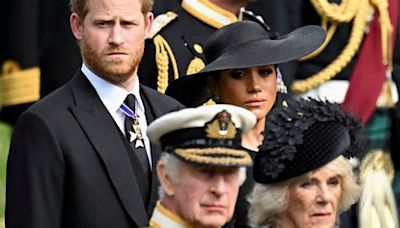 King Charles won't see Prince Harry because of Queen Camilla, monarch's friend claims