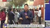 ¡POBRECITOS! 100 niños que ESTUDIARON en COLEGIO BAMBA de Puente Piedra sufren las TERRIBLES CONSECUENCIAS