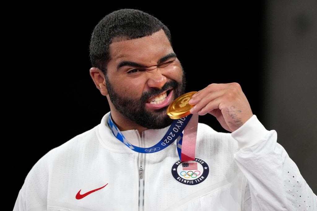 Olympic gold medalist Gable Steveson makes switch from wrestling to football in signing with Buffalo Bills