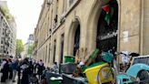 Students at prestigious Paris university occupy campus building in pro-Palestinian protest