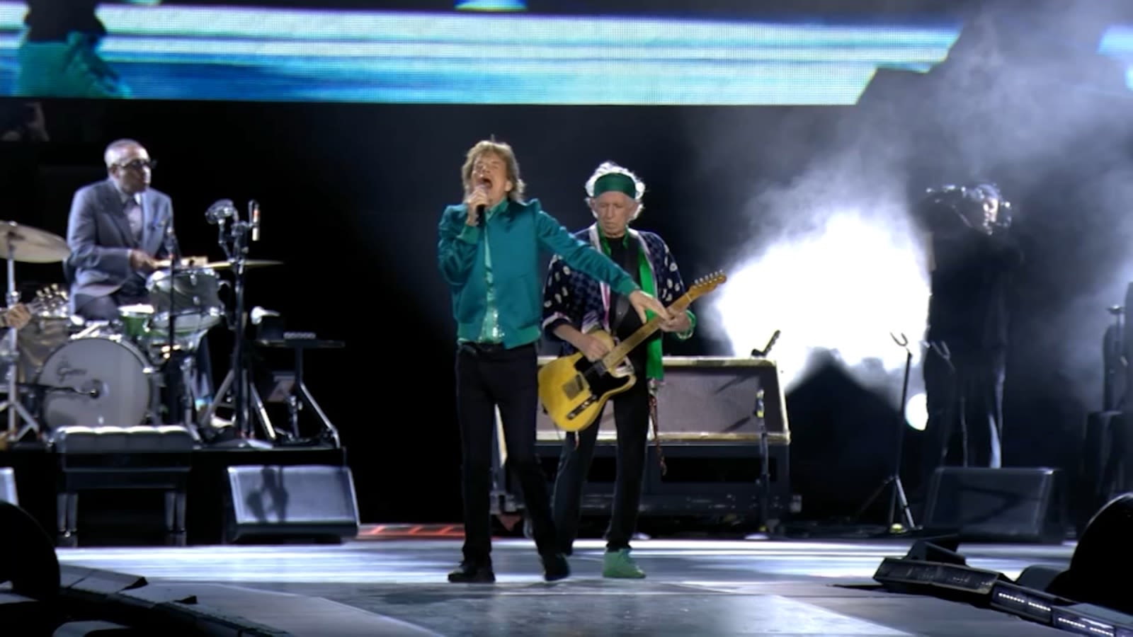 Music legends The Rolling Stones rock the stage at Levi's Stadium