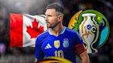 Lionel Messi gives a unique challenge to Canada at Copa America