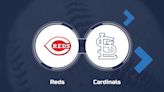 Reds vs. Cardinals Prediction & Game Info - May 27