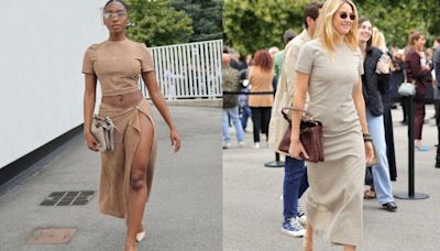 Normani and Shailene Woodley Showcase Tonal Ensembles at Fendi’s Spring 2025 Show During Milan Fashion Week