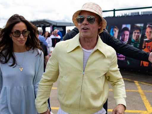 Brad Pitt and Ines de Ramon made their relationship debut at the F1