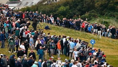 Irish Open Day Four: Rory McIlroy leads with his final round at Royal County Down under way