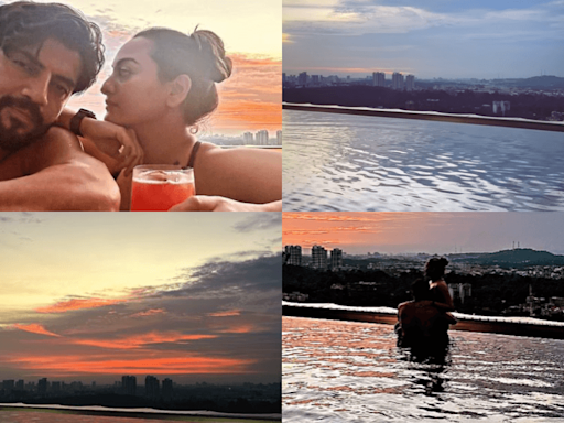 Sonakshi Sinha – Zaheer Iqbal's honeymoon: Romantic sunsets, cosy pool view, good food and husband hacks