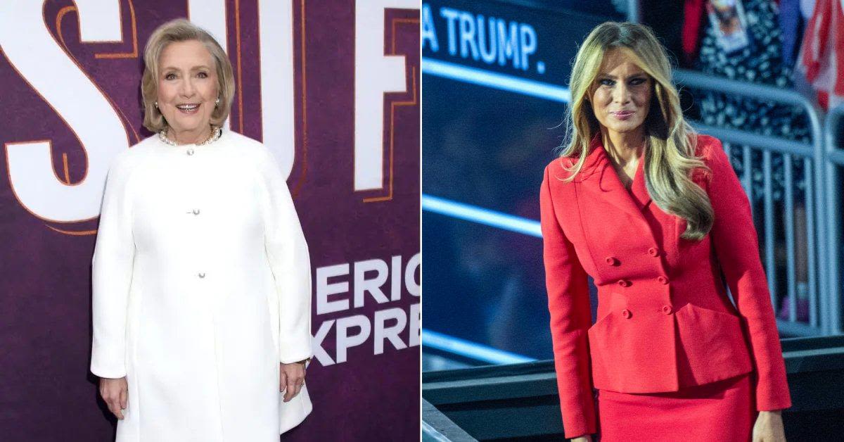 Hillary Clinton Admits Melania Trump Looked 'Like the Kid on the Outside of the Birthday Party' at Rosalynn Carter's Funeral