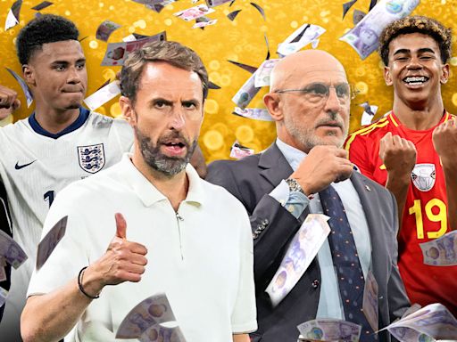 How Southgate will earn ten times more than Spain rival as Euro bonuses revealed
