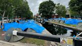 €145,000 spent on fencing and removing tents from canals