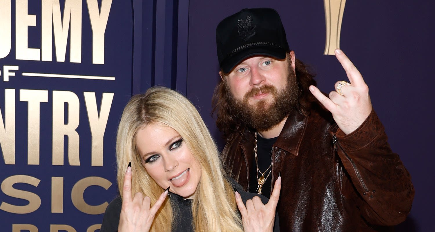 Avril Lavigne Joins Nate Smith at ACM Awards 2024 Ahead of Performing Just Released Duet ‘Bulletproof’