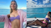 Canadian tennis star Eugenie Bouchard is a 'sun-kissed queen' on Turks and Caicos vacation