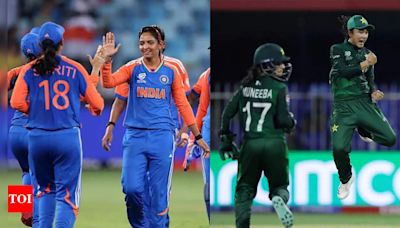 India vs Pakistan at Women's T20 World Cup: How the arch-rivals' encounters panned out so far | Cricket News - Times of India