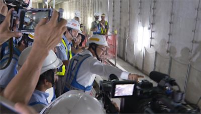 預計2027年底完工！侯友宜視察萬大線捷運工程