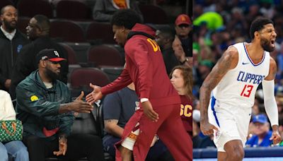 "Imagine Bronny Throw A Lob To LeBron": Paul George Fantasizes About The Lakers' Father-Son Duo's Potential