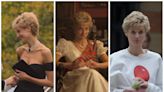 Photos show how 'The Crown' re-created Princess Diana's most iconic looks from the '80s and '90s