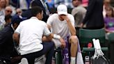 Unwell Jannik Sinner knocked out of Wimbledon in four-hour marathon as Daniil Medvedev remains ruthless