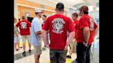 Dozens of unhappy firefighters converge on Belleville City Council meeting